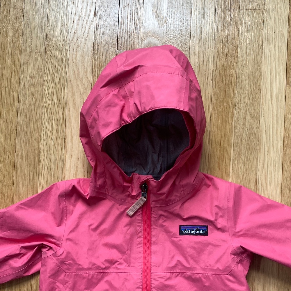 Pink Patagonia Toddler Torrentshell